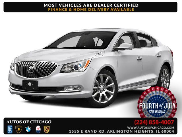 Black 2016 Buick LaCrosse Sedan Front-Wheel Drive 6-Speed Automatic Overdrive