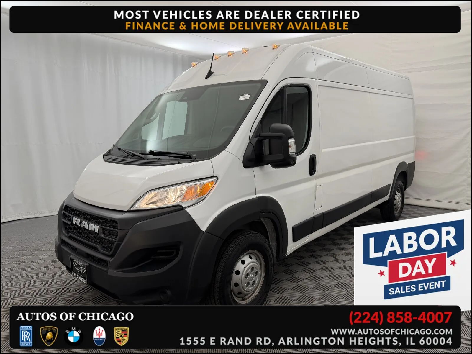 2023 Ram ProMaster Cargo Van High Roof