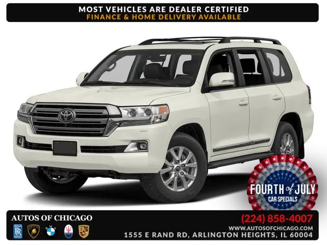 Black 2016 Toyota Land Cruiser SUV / Crossover All-Wheel Drive 8-Speed Automatic Overdrive