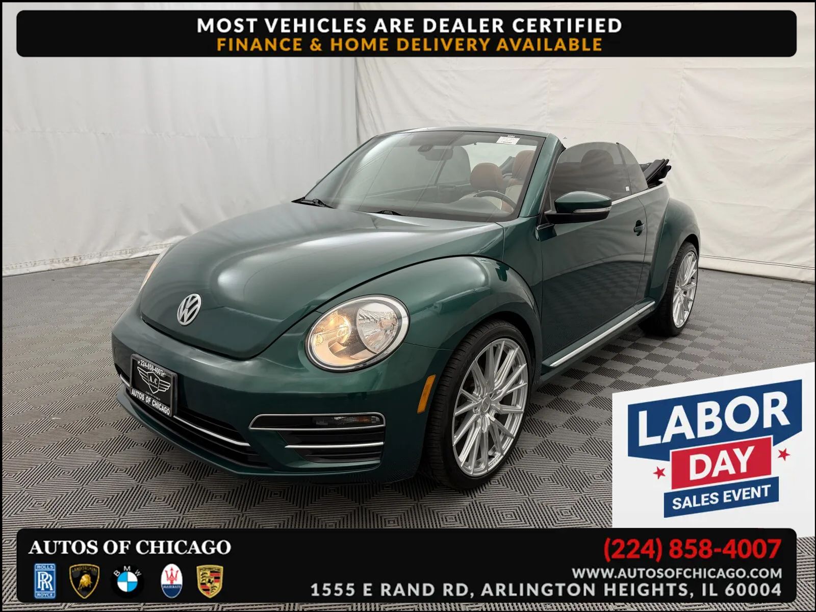 2017 Volkswagen Beetle Convertible S, Classic, Pink/SE, SEL