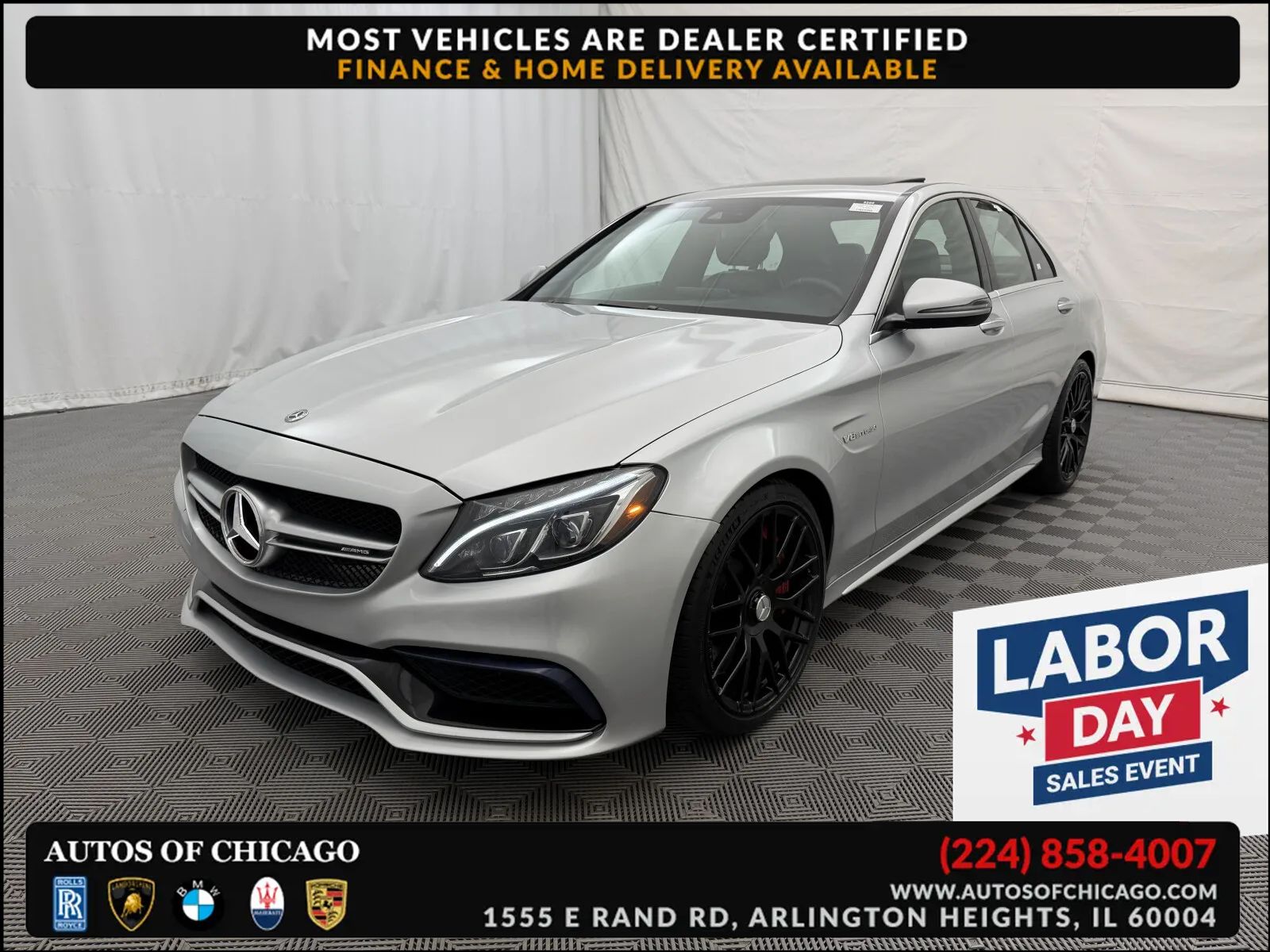 2018 Mercedes-Benz C-Class AMG C 63 S