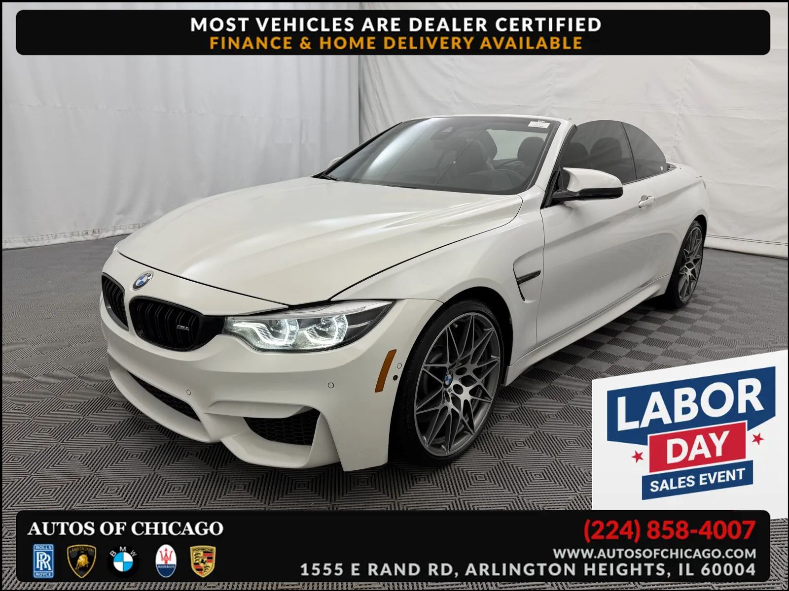 2018 BMW M4 Convertible