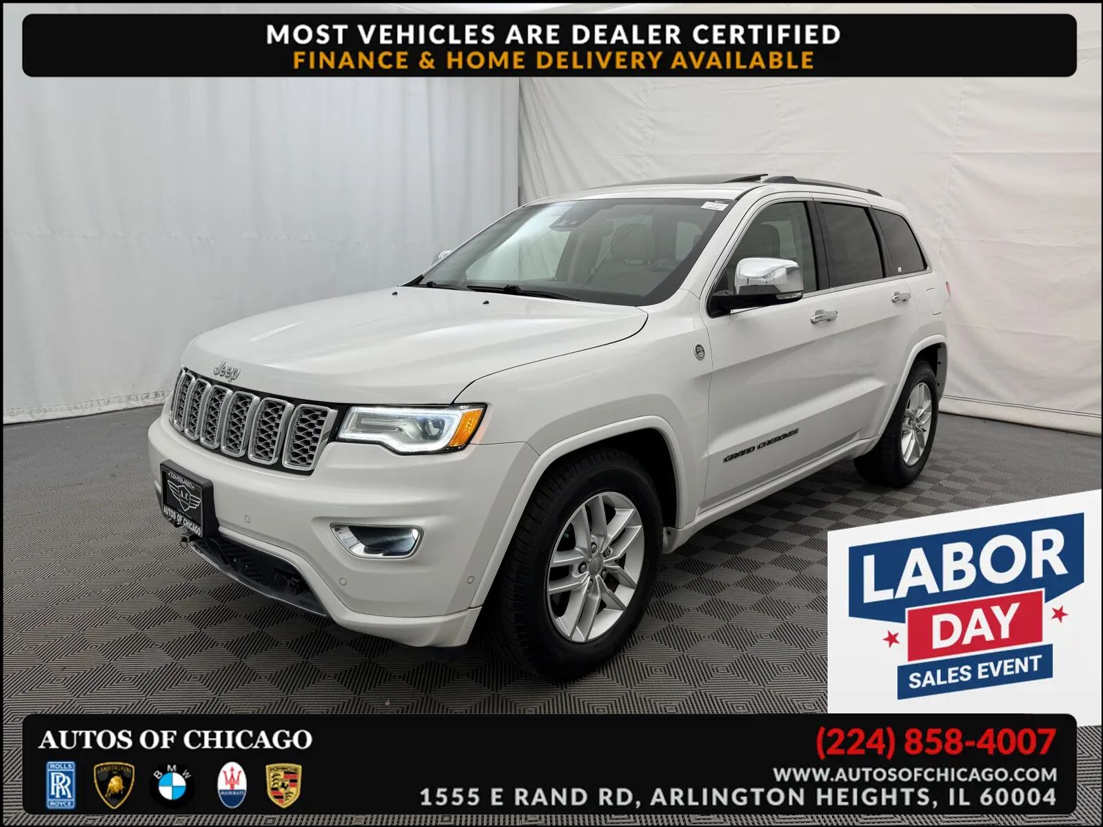 2017 Jeep Grand Cherokee Overland