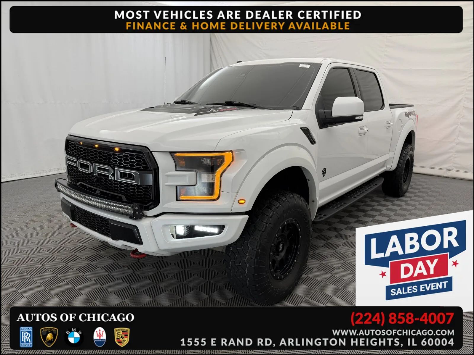 2017 Ford F-150 SuperCrew-Raptor