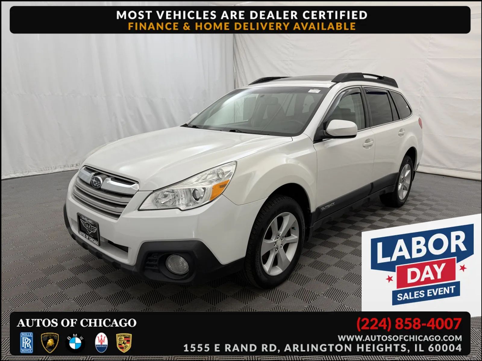 2013 Subaru Outback Premium +M/R+CWP