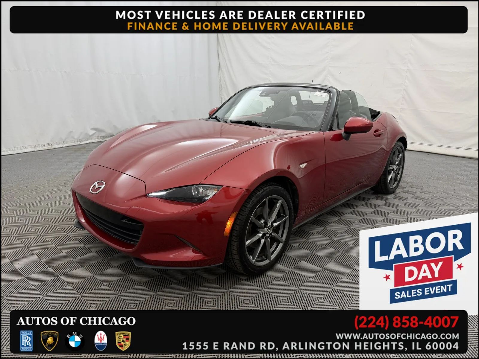 2016 Mazda MX-5 Miata Grand Touring/GT