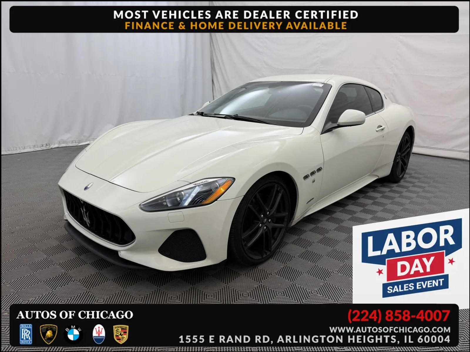 2018 Maserati GranTurismo Sport 4.7L