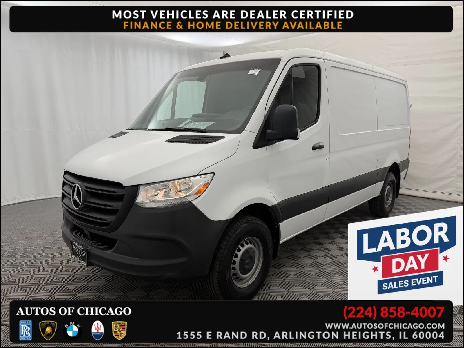 2019 Mercedes-Benz Sprinter Cargo Van 2500 Standard Roof I4 144 RWD