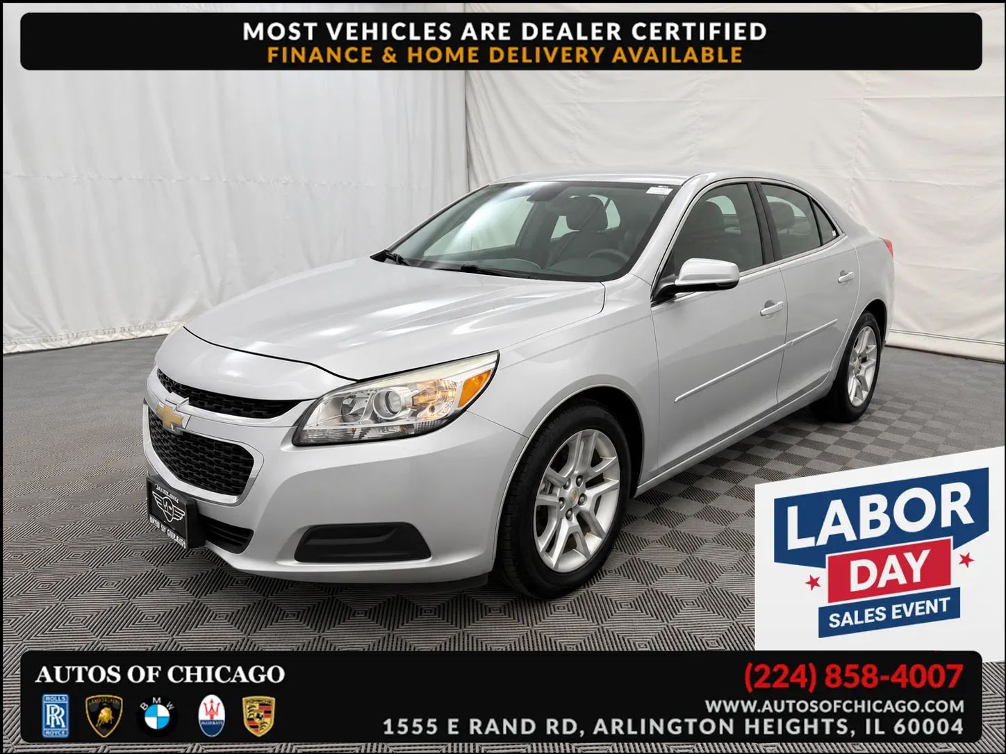 2015 Chevrolet Malibu LT (1LT)
