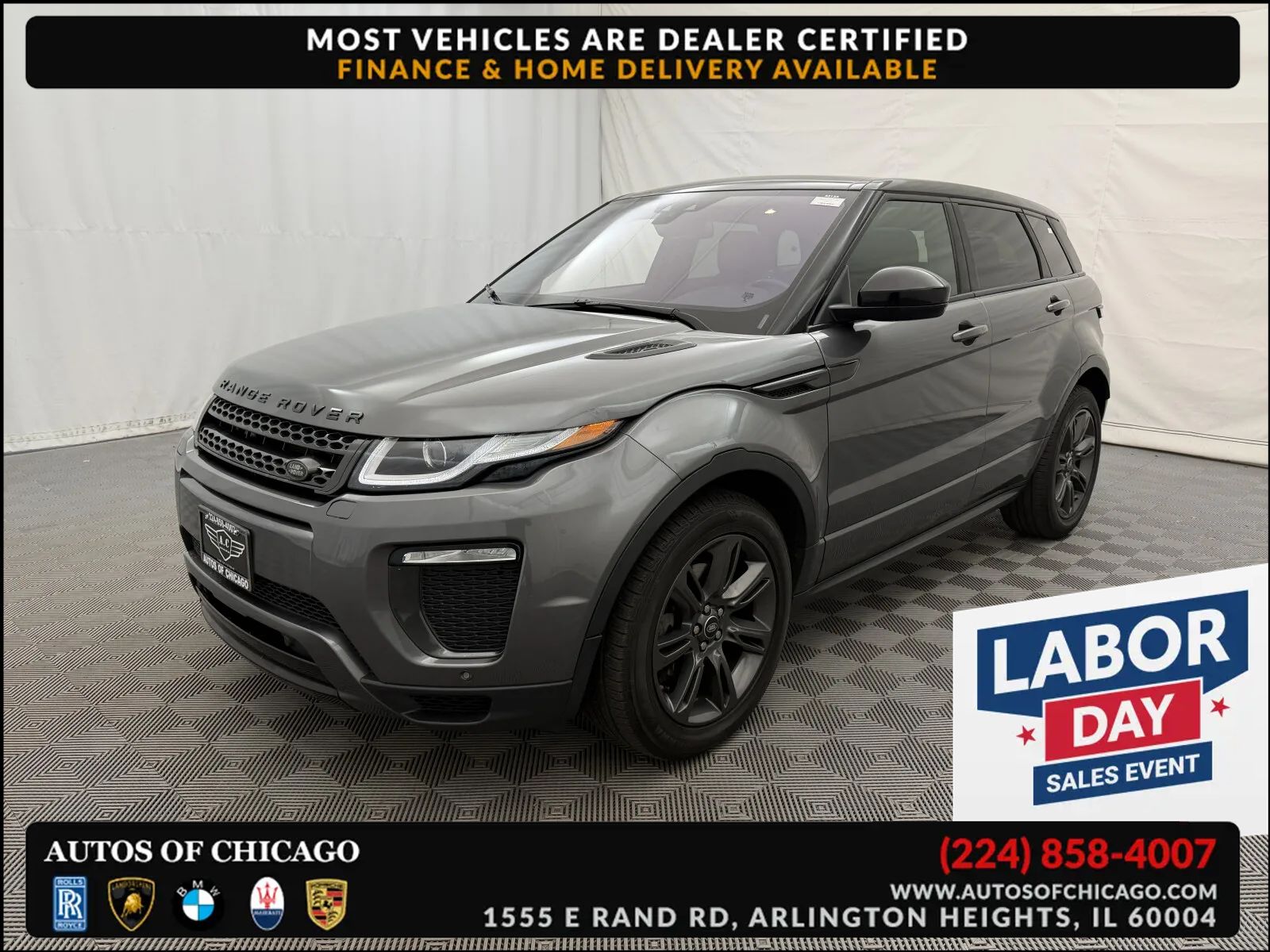 2018 Land Rover Range Rover Evoque SE Premium / Landmark Edition