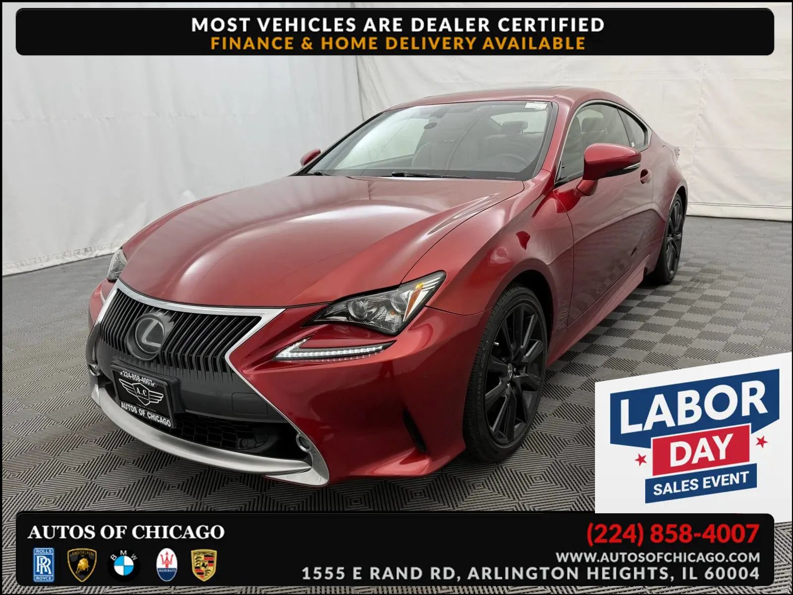 2015 Lexus RC 350 350