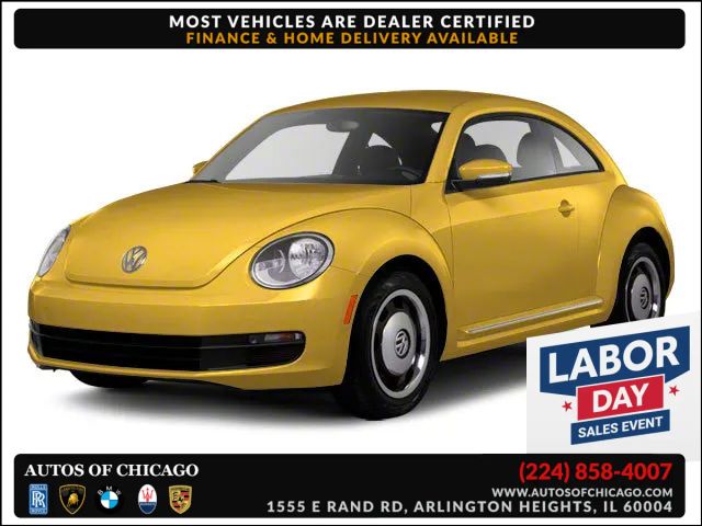 2012 Volkswagen Beetle 2dr Cpe Auto 2.5L PZEV