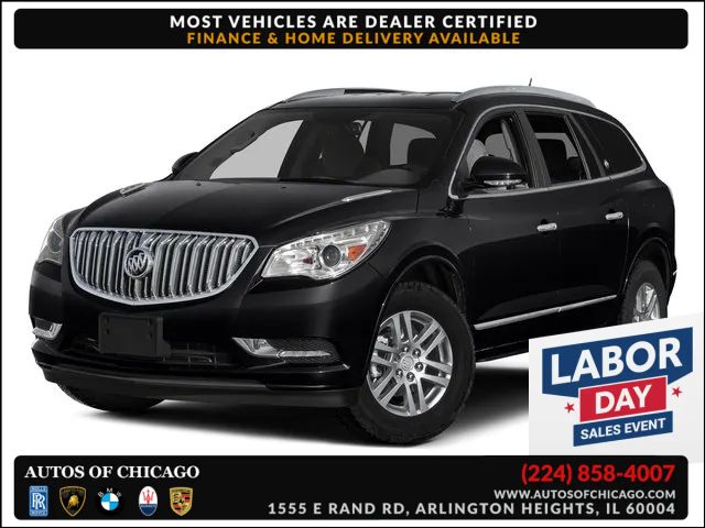 Red 2017 Buick Enclave SUV / Crossover All-Wheel Drive 6-Speed Automatic