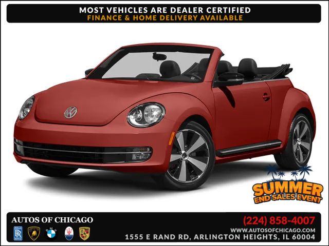 2013 Volkswagen Beetle Convertible 2dr DSG 2.0T PZEV