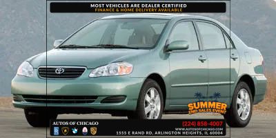 2007 Toyota Corolla 4dr Sdn Auto CE
