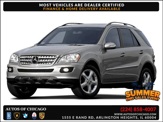 2008 Mercedes-Benz M-Class ML550 4 MATIC