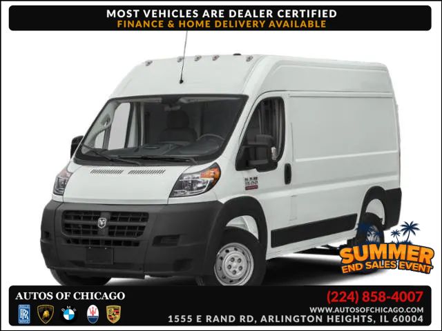 2018 Ram ProMaster Cargo Van 1500 High Roof 136 WB