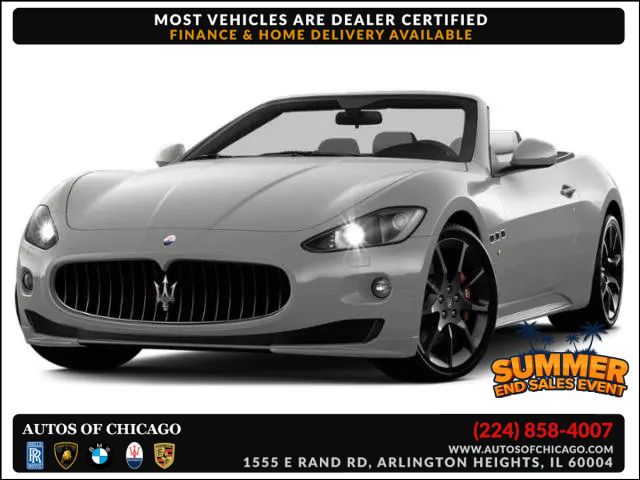 2014 Maserati GranTurismo Convertible 2dr Conv GranTurismo Sport