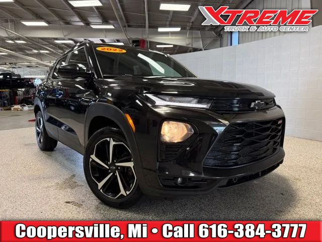 Black 2022 Chevrolet Trailblazer SUV / Crossover Four-Wheel Drive 9-Speed Automatic