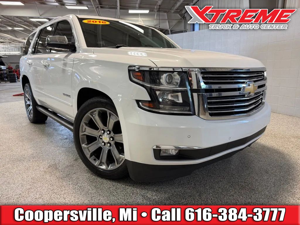 White 2016 Chevrolet Tahoe SUV / Crossover Four-Wheel Drive 6-Speed Automatic Overdrive