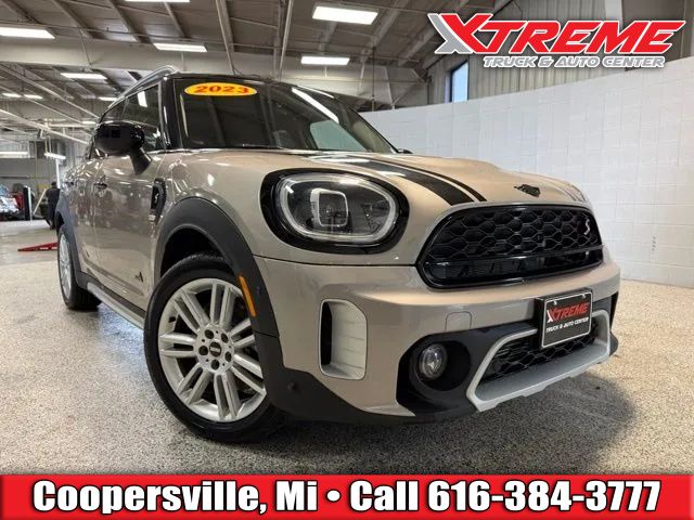 Gray 2023 MINI Countryman SUV / Crossover All-Wheel Drive 8-Speed Automatic