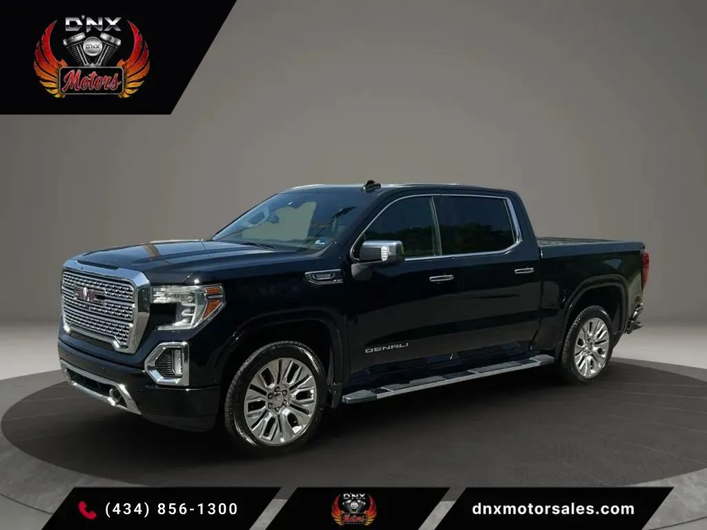Black 2020 GMC Sierra 1500 Pickup Truck Four-Wheel Drive Automatic