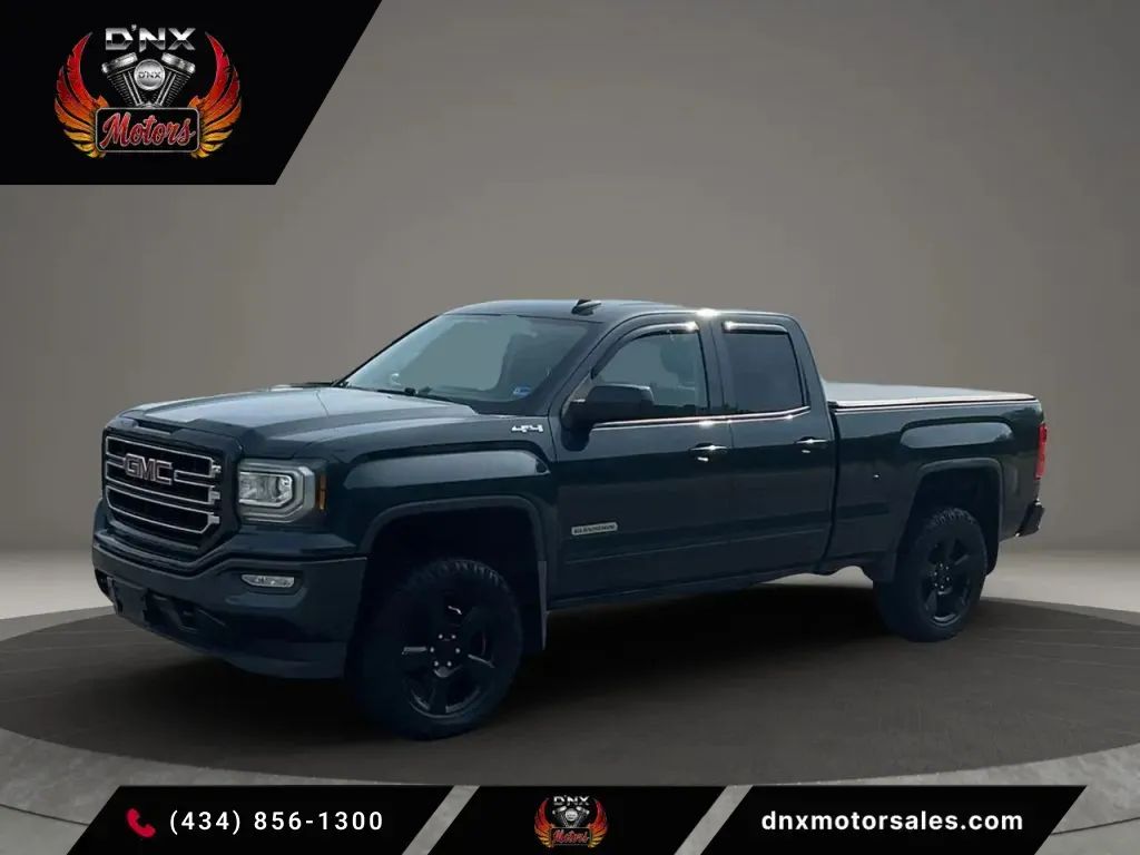 Gray 2017 GMC Sierra 1500 Pickup Truck Four-Wheel Drive 6-Speed Automatic Overdrive