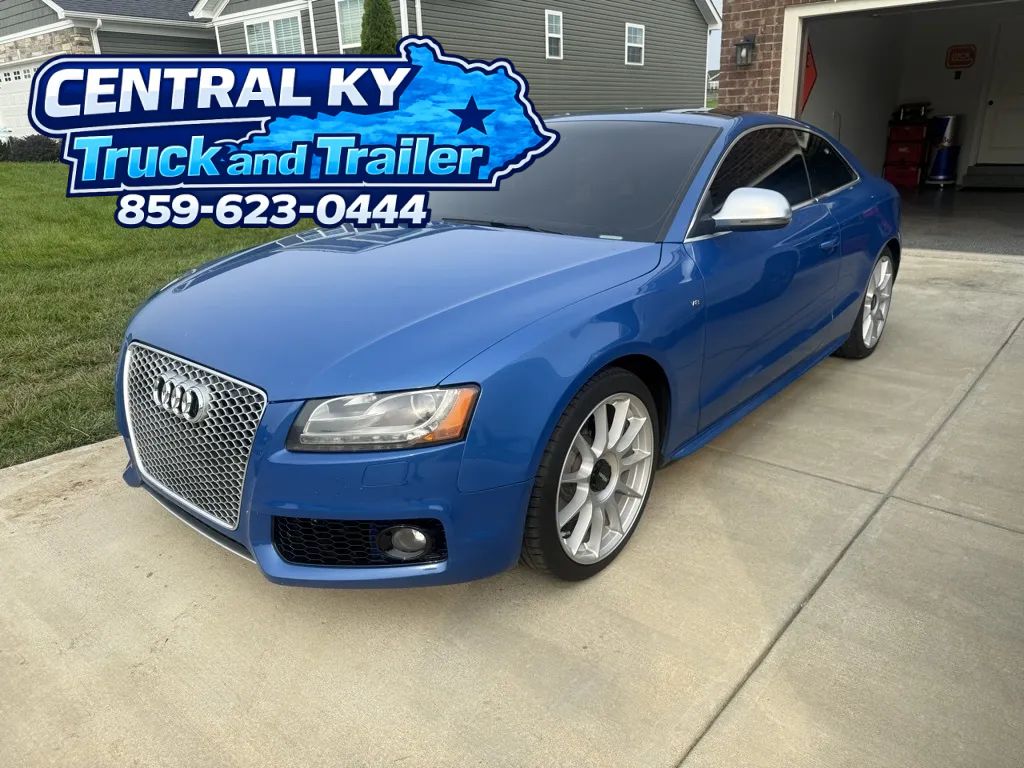 Blue 2008 Audi S5 Coupe All-Wheel Drive Automatic