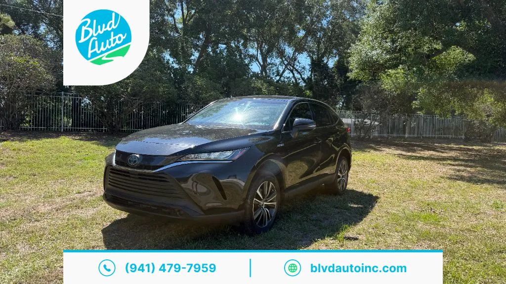 Black 2021 Toyota Venza SUV / Crossover All-Wheel Drive Automatic