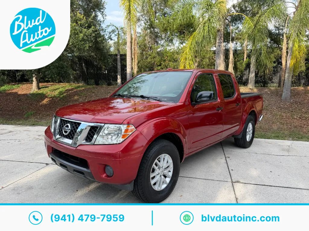 Red 2017 Nissan Frontier Pickup Truck 4X2 Automatic