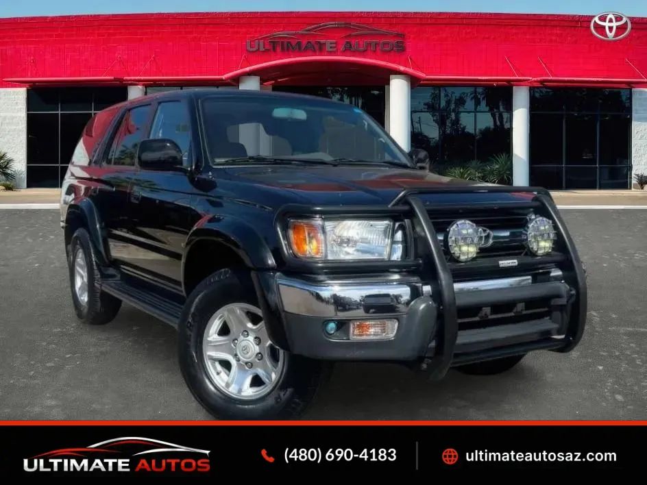 Black 2001 Toyota 4Runner SUV / Crossover Four-Wheel Drive Automatic