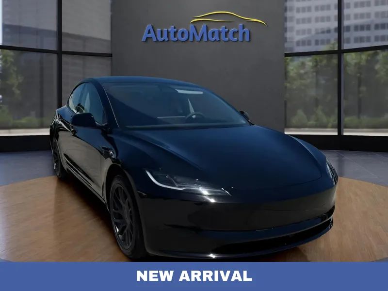 Black 2026 Tesla Model 3 Premium RWD Sedan Automatic