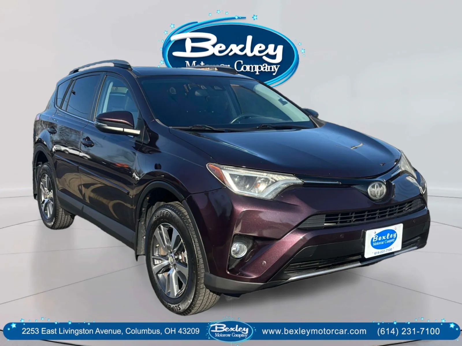 Red 2017 Toyota RAV4 XLE AWD SUV / Crossover All-Wheel Drive 6-Speed Automatic
