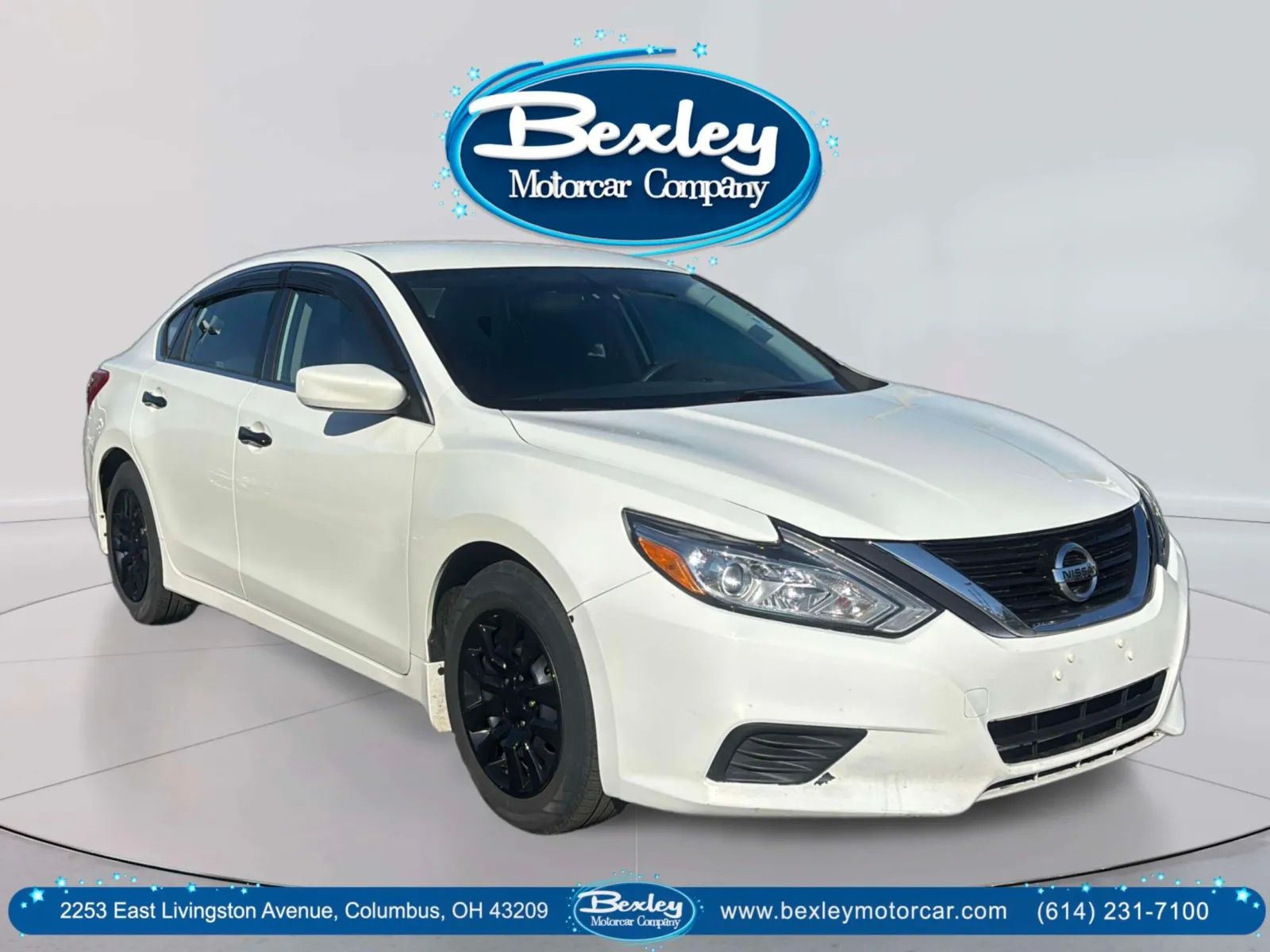 White 2016 Nissan Altima 2.5 S Sedan Front-Wheel Drive Continuously Variable Transmission
