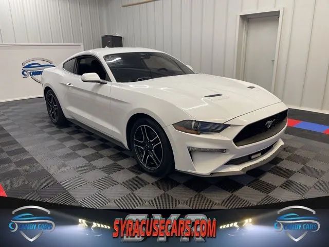 White 2021 Ford Mustang Coupe Rear-Wheel Drive Automatic