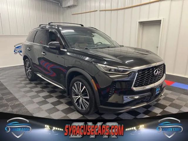 Black 2023 INFINITI QX60 Autograph AWD SUV / Crossover All-Wheel Drive 9-Speed Automatic