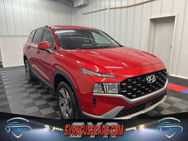 Red 2022 Hyundai Santa Fe SE AWD SUV / Crossover All-Wheel Drive 8-Speed Automatic