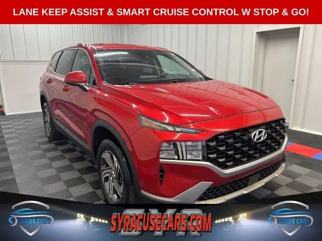 Red 2022 Hyundai Santa Fe SE AWD SUV / Crossover All-Wheel Drive 8-Speed Automatic