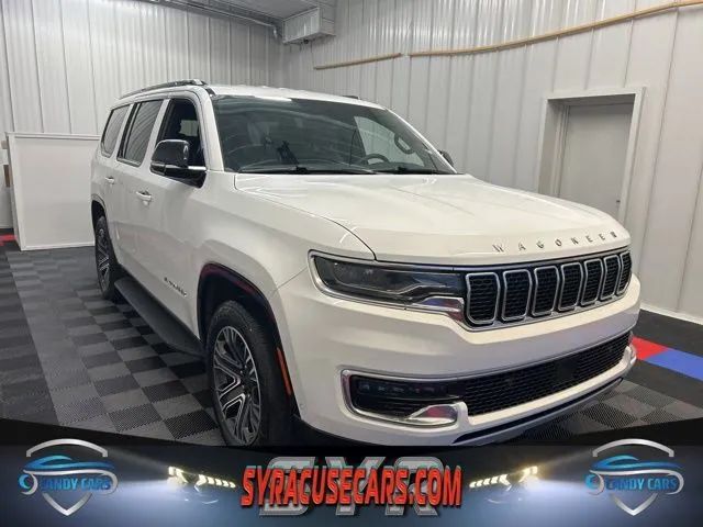 White 2023 Jeep Wagoneer SUV / Crossover Four-Wheel Drive 8-Speed Automatic