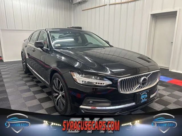 Black 2024 Volvo S90 B6 Plus AWD Sedan All-Wheel Drive Automatic
