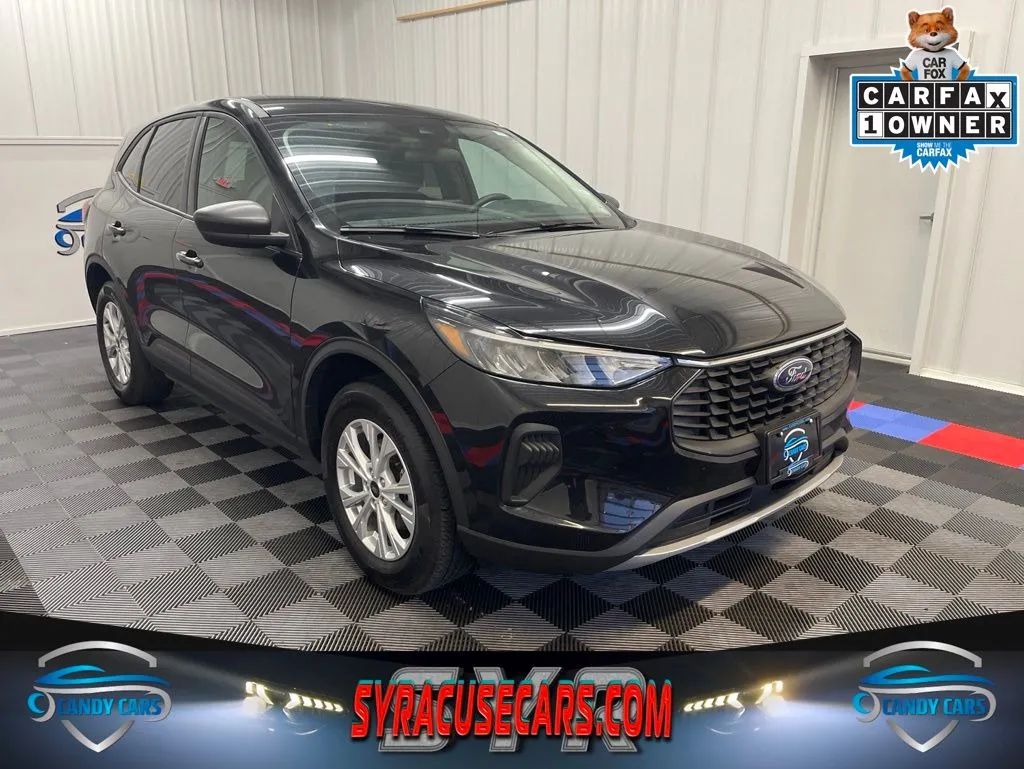 Black 2025 Ford Escape SUV / Crossover All-Wheel Drive 8-Speed Automatic
