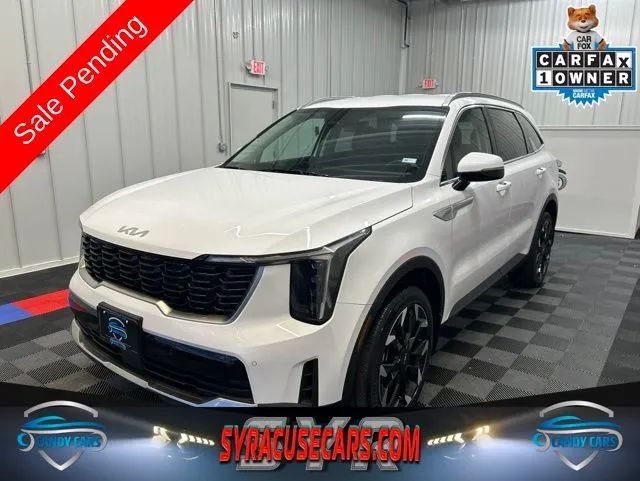 White 2025 Kia Sorento SUV / Crossover All-Wheel Drive 8-Speed Dual Clutch