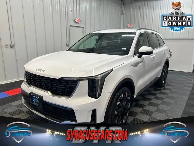 White 2025 Kia Sorento SUV / Crossover All-Wheel Drive 8-Speed Dual Clutch