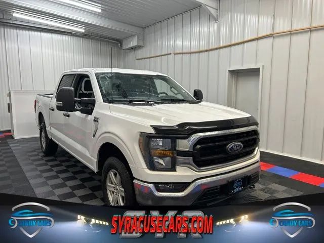 White 2023 Ford F-150 Pickup Truck Four-Wheel Drive Automatic