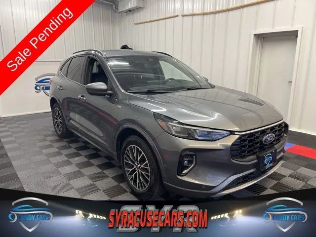 Gray 2023 Ford Escape Hybrid SUV / Crossover All-Wheel Drive Continuously Variable Transmission