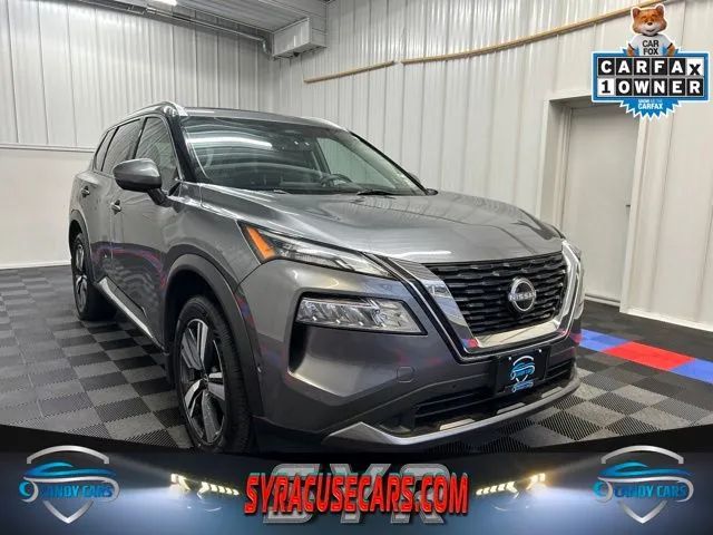 Gray 2023 Nissan Rogue SUV / Crossover All-Wheel Drive Continuously Variable Transmission