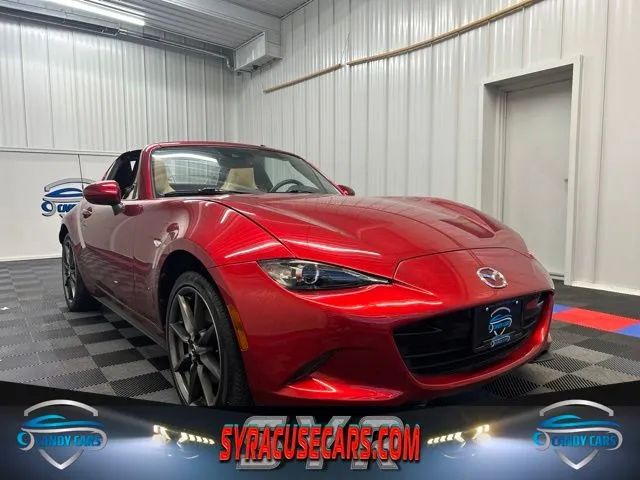 Red 2020 Mazda MX-5 Miata Convertible Rear-Wheel Drive 6-Speed Automatic
