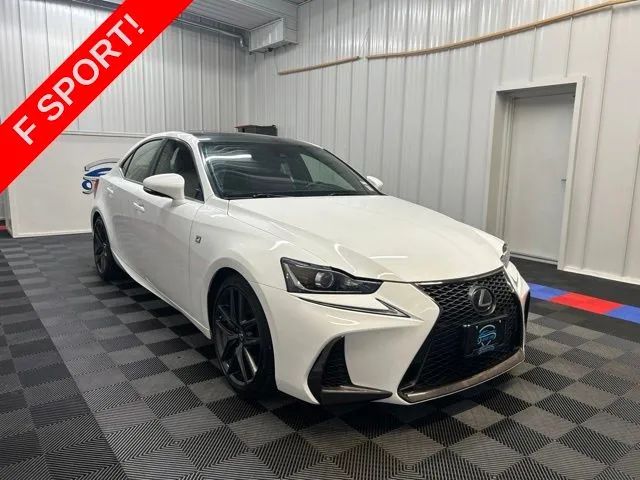 White 2019 Lexus IS Sedan All-Wheel Drive 6-Speed Automatic
