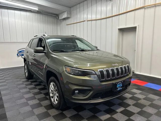 Green 2021 Jeep Cherokee SUV / Crossover Four-Wheel Drive 9-Speed Automatic