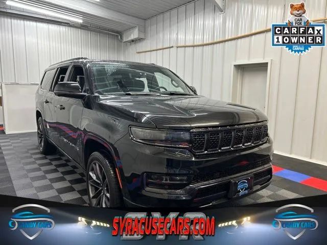 Black 2024 Jeep Grand Wagoneer L SUV / Crossover Four-Wheel Drive 8-Speed Automatic